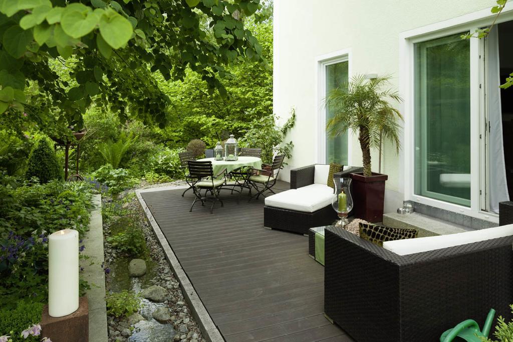 Hotel Villa Rosa Allershausen Exterior foto