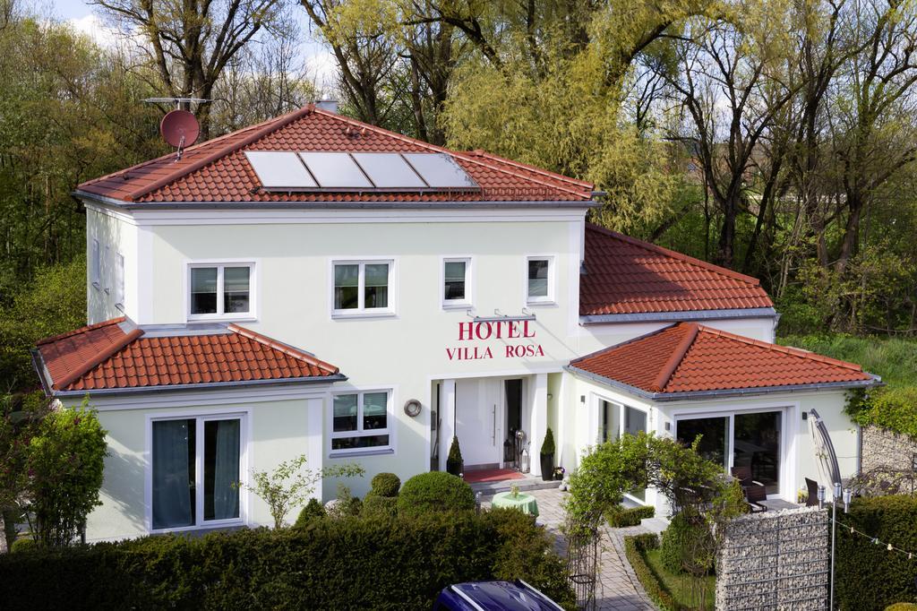 Hotel Villa Rosa Allershausen Exterior foto